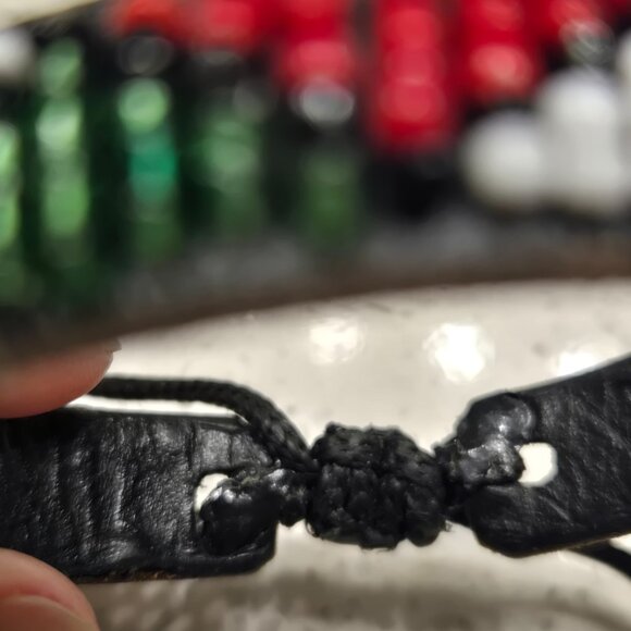 Leather Kenyan Bracelet - Picture 5 of 10